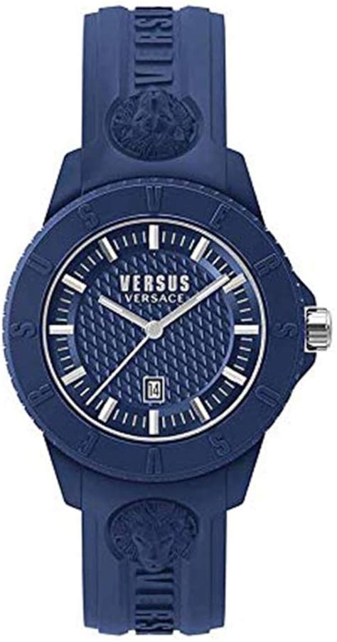 versus by versace watch tokyo r vspoyo118|VERSUS Watch Tokyo R Blue with Silicone Strap 2018 Collection .